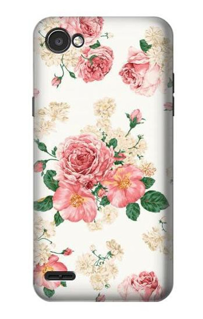 S1859 Rose Pattern Case For LG Q6