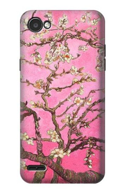 S2449 Pink Blossoming Almond Tree Van Gogh Case For LG Q6