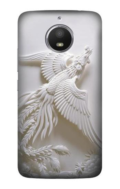 S0516 Phoenix Carving Case For Motorola Moto E4 Plus