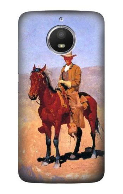 S0772 Cowboy Western Case For Motorola Moto E4 Plus