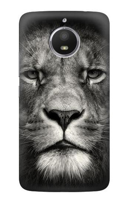 S1352 Lion Face Case For Motorola Moto E4 Plus