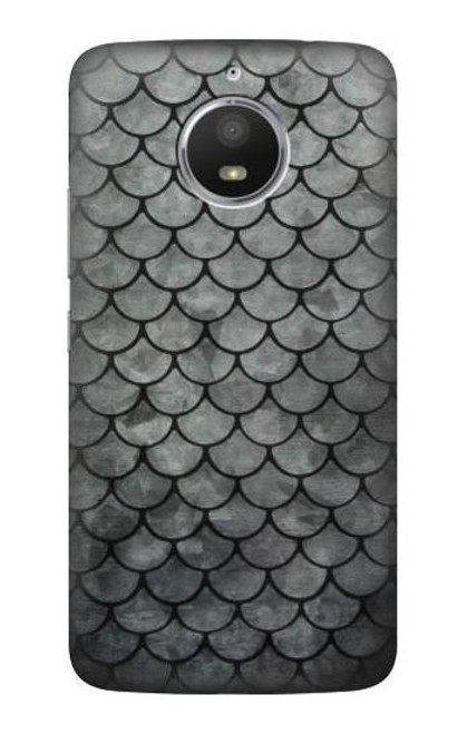 S2950 Silver Fish Scale Case For Motorola Moto E4 Plus