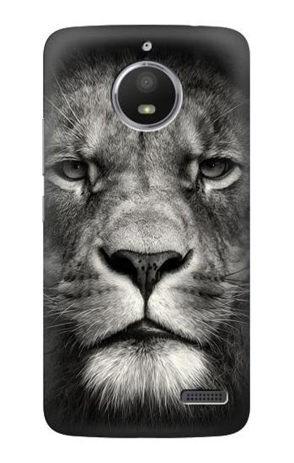 S1352 Lion Face Case For Motorola Moto E4