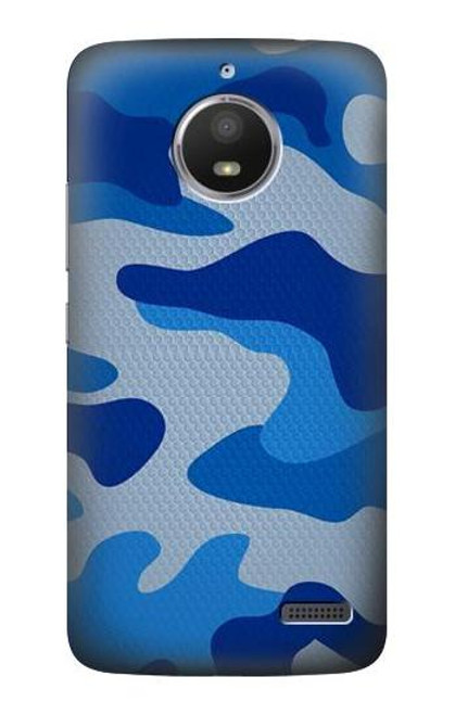 S2958 Army Blue Camo Camouflage Case For Motorola Moto E4