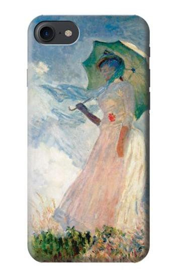 S0998 Claude Monet Woman with a Parasol Case For iPhone 7, iPhone 8