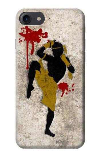 S2635 Muay Thai Kickboxing Fight Blood Case For iPhone 7, iPhone 8