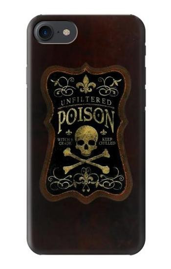 S2649 Unfiltered Poison Vintage Glass Bottle Case For iPhone 7, iPhone 8