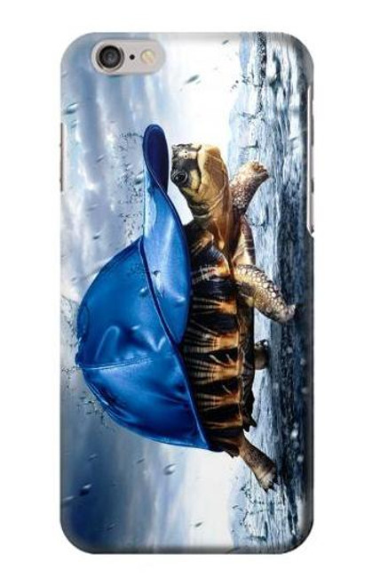 S0084 Turtle in the Rain Case For iPhone 6 6S