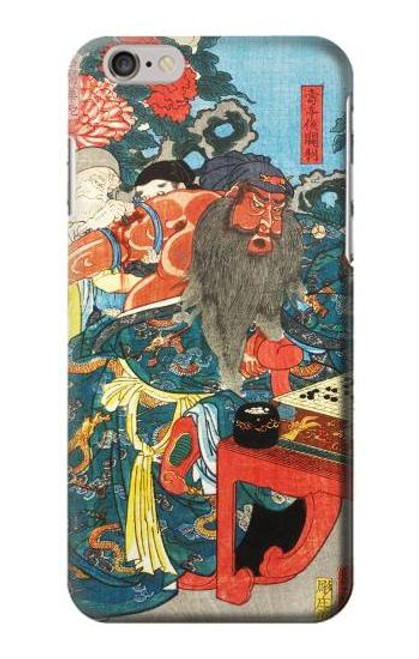S1826 Utagawa Kuniyoshi Guan Yu Case For iPhone 6 6S