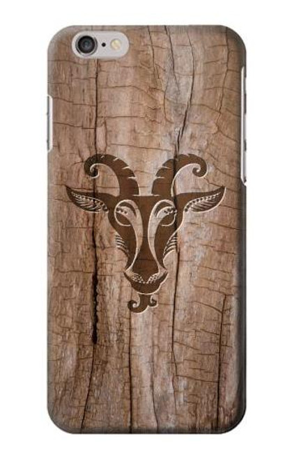 S2183 Goat Wood Graphic Printed Case For iPhone 6 6S