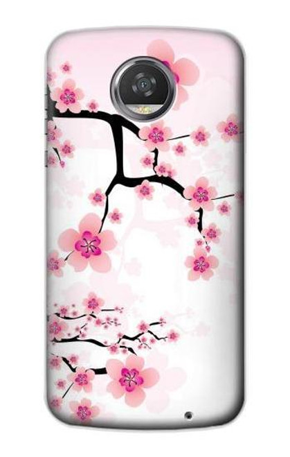 S2359 Plum Blossom Case For Motorola Moto Z2 Play, Z2 Force