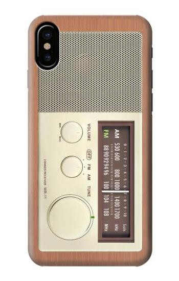 S3165 FM AM Wooden Receiver Graphic Case For iPhone 7, iPhone 8
