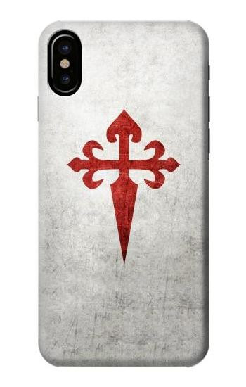 S3200 Order of Santiago Cross of Saint James Case For iPhone 7, iPhone 8