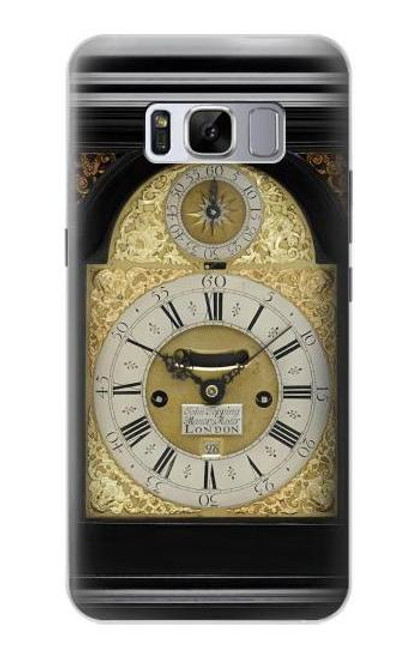 S3144 Antique Bracket Clock Case For Samsung Galaxy S8