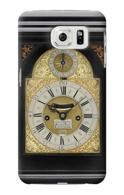 S3144 Antique Bracket Clock Case For Samsung Galaxy S7 Edge