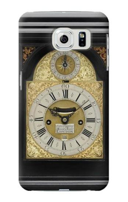 S3144 Antique Bracket Clock Case For Samsung Galaxy S6