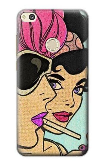 S3171 Girls Pop Art Case For Huawei P8 Lite (2017)