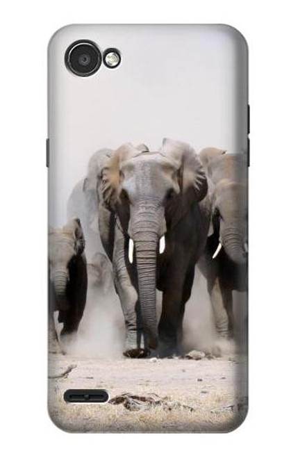 S3142 African Elephant Case For LG Q6