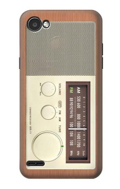 S3165 FM AM Wooden Receiver Graphic Case For LG Q6