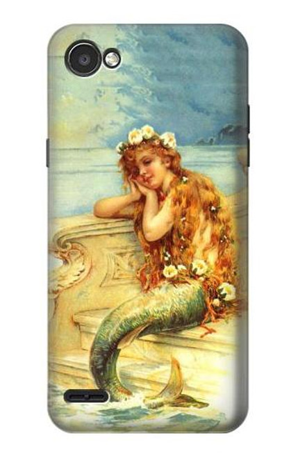 S3184 Little Mermaid Painting Case For LG Q6
