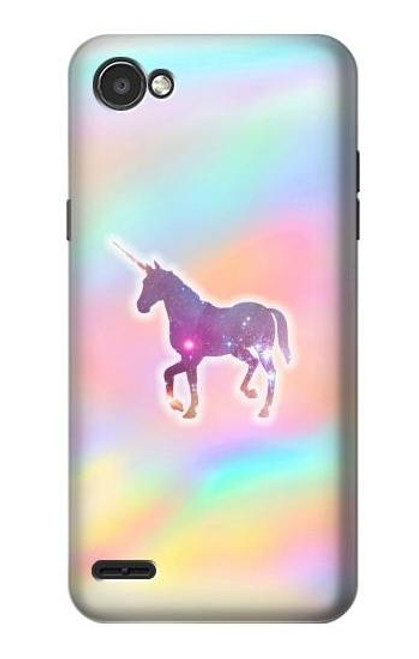 S3203 Rainbow Unicorn Case For LG Q6