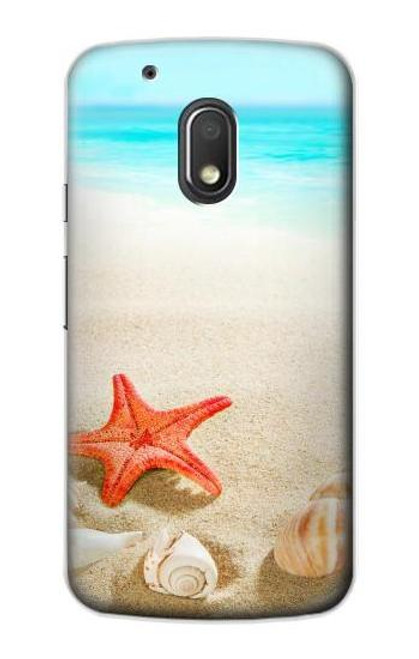 S3212 Sea Shells Starfish Beach Case For Motorola Moto G4 Play