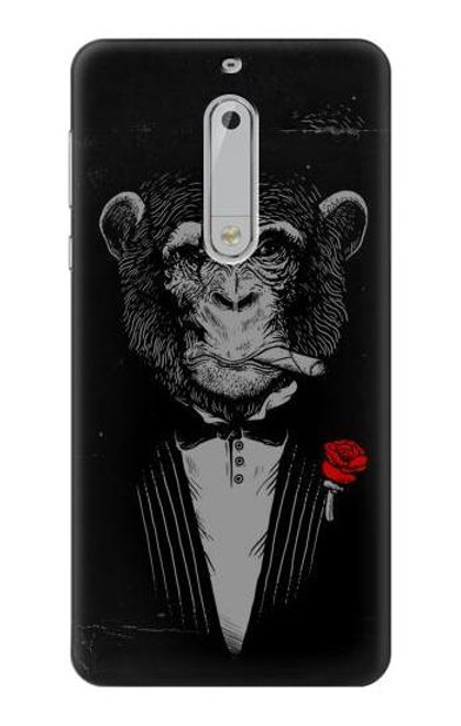 S3167 Funny Monkey God Father Case For Nokia 5