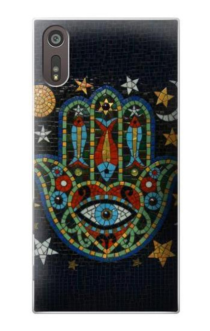 S3175 Hamsa Hand Mosaics Case For Sony Xperia XZ