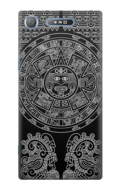 S1838 Mayan Pattern Case For Sony Xperia XZ1