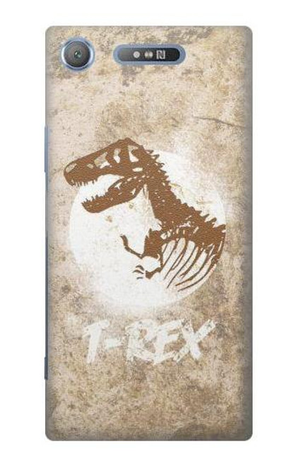 S2372 T-Rex Jurassic Fossil Case For Sony Xperia XZ1