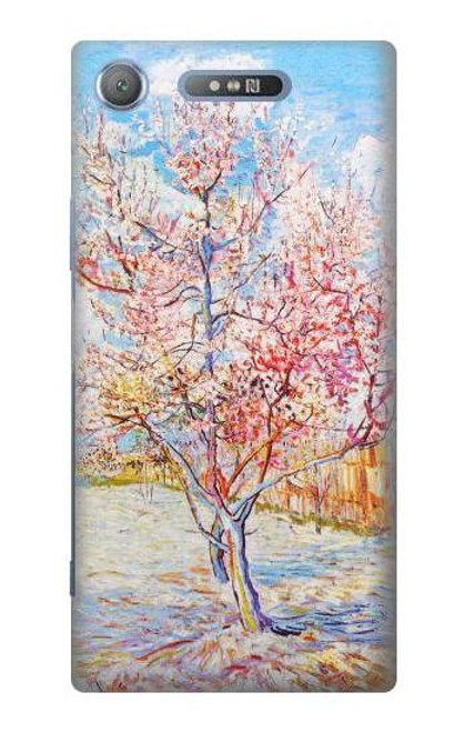 S2450 Van Gogh Peach Tree Blossom Case For Sony Xperia XZ1