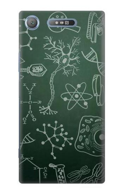 S3211 Science Green Board Case For Sony Xperia XZ1