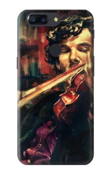 S0723 Violin Art Paint Case For OnePlus 5T