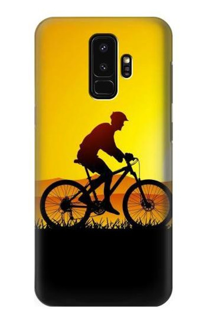 S2385 Bicycle Bike Sunset Case For Samsung Galaxy S9 Plus