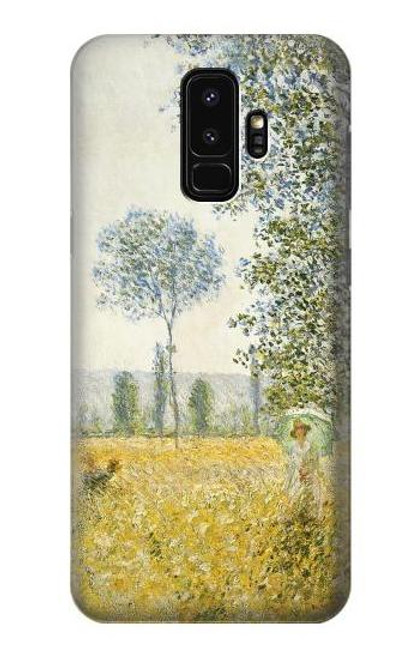 S2682 Claude Monet Fields In Spring Case For Samsung Galaxy S9 Plus