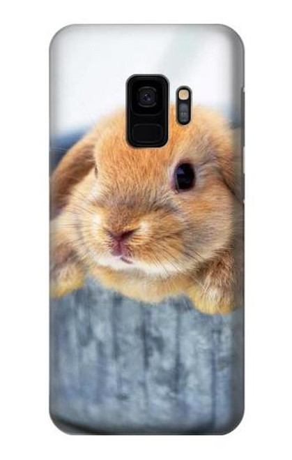 S0242 Cute Rabbit Case For Samsung Galaxy S9