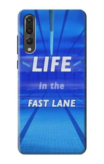 S3136 Life in the Fast Lane Swimming Pool Case For Huawei P20 Pro