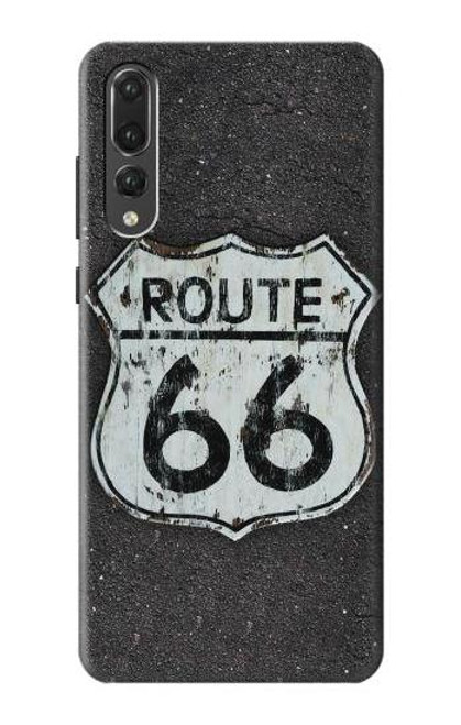 S3207 Route 66 Sign Case For Huawei P20 Pro