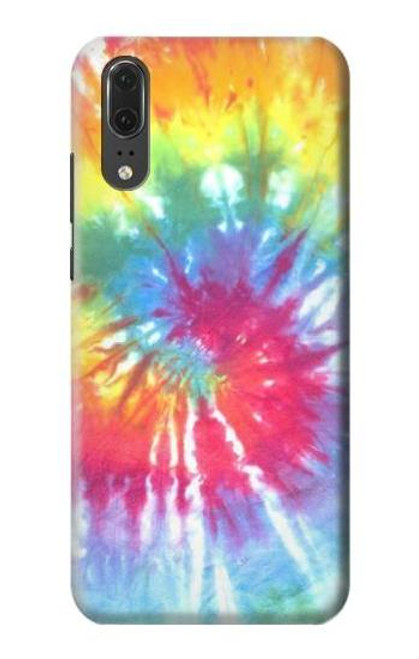 S1697 Tie Dye Colorful Graphic Printed Case For Huawei P20