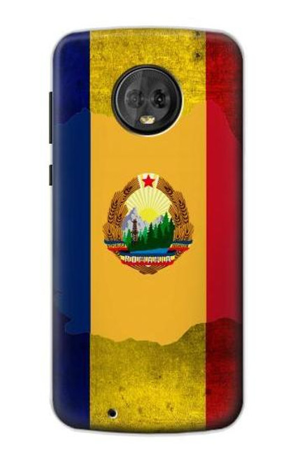 S3021 Romania Flag Case For Motorola Moto G6