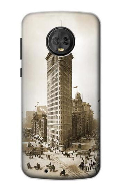 S3046 Old New York Flatiron Building Case For Motorola Moto G6