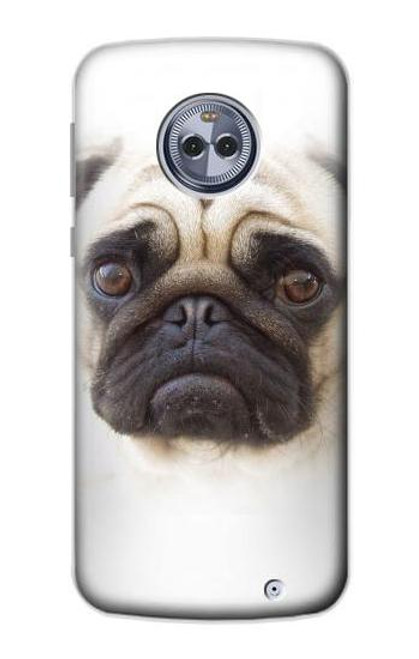 S1852 Pug Dog Case For Motorola Moto X4