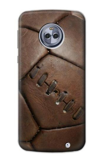 S2661 Leather Soccer Football Graphic Case For Motorola Moto X4