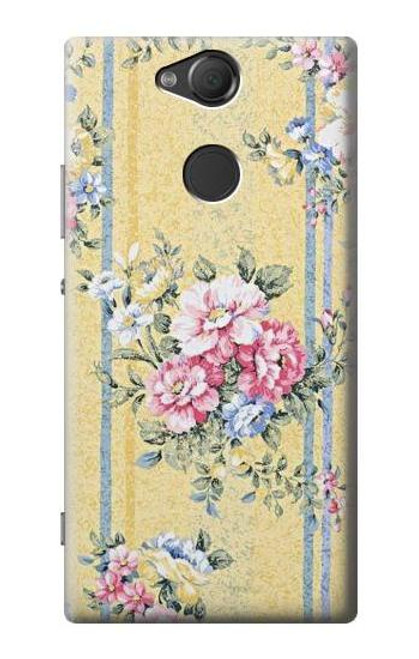 S2229 Vintage Flowers Case For Sony Xperia XA2