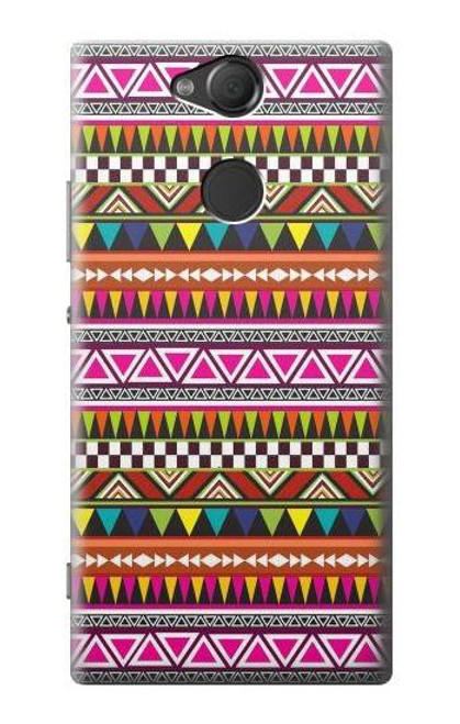 S2292 Aztec Tribal Pattern Case For Sony Xperia XA2