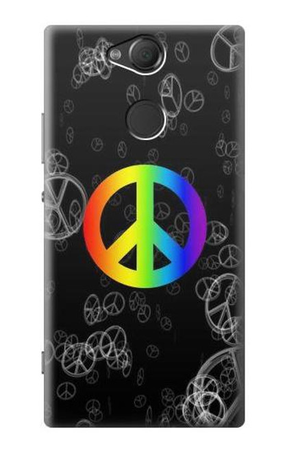 S2356 Peace Sign Case For Sony Xperia XA2