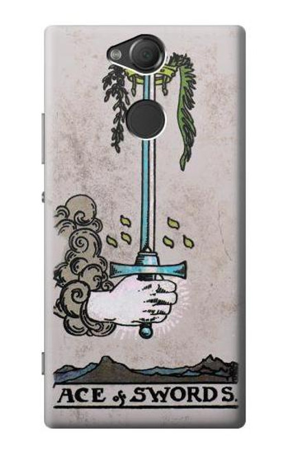 S2482 Tarot Card Ace of Swords Case For Sony Xperia XA2