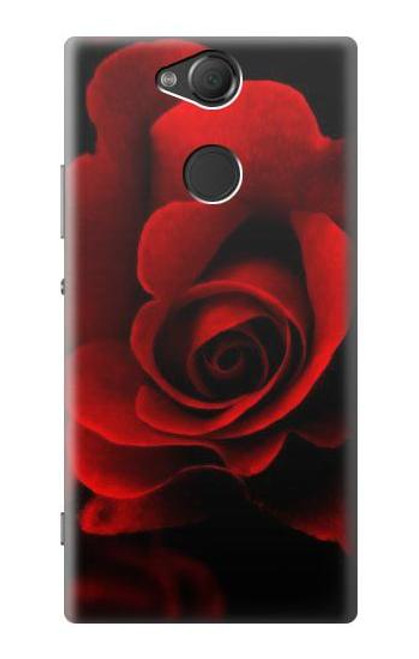 S2898 Red Rose Case For Sony Xperia XA2