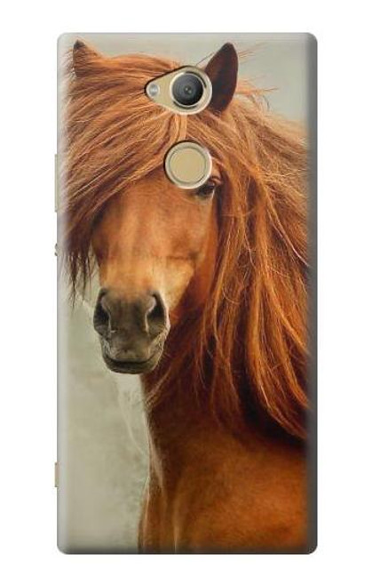 S1595 Beautiful Brown Horse Case For Sony Xperia XA2 Ultra