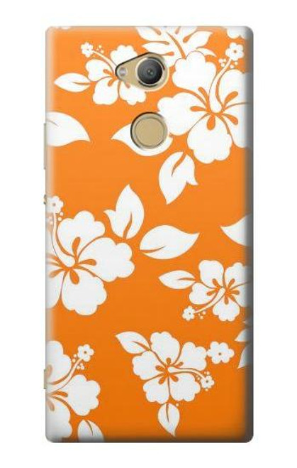 S2245 Hawaiian Hibiscus Orange Pattern Case For Sony Xperia XA2 Ultra